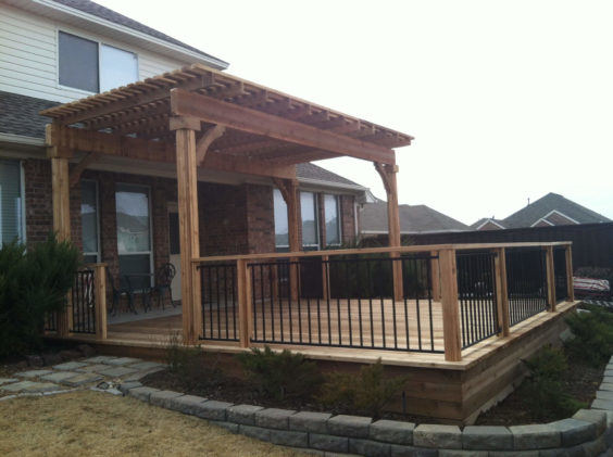 Custom Cedar Arbors & Pergolas | Nortex Fence & Patio